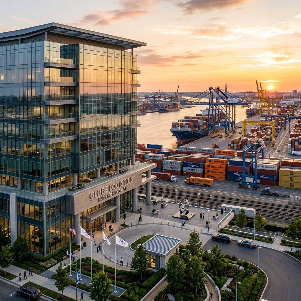 Quik Transpress logistics headquarters and cargo operations