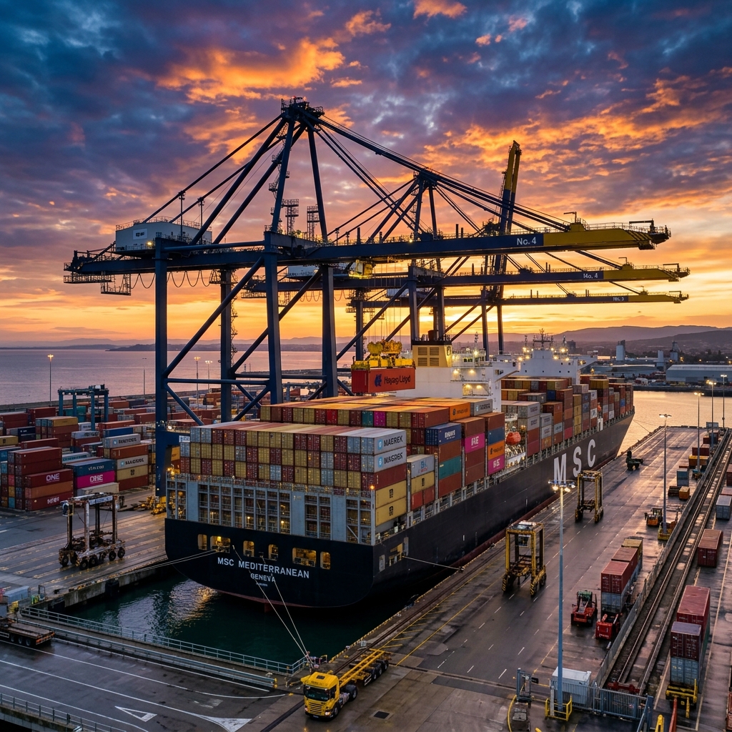 Quik Transpress ocean container terminal port operations